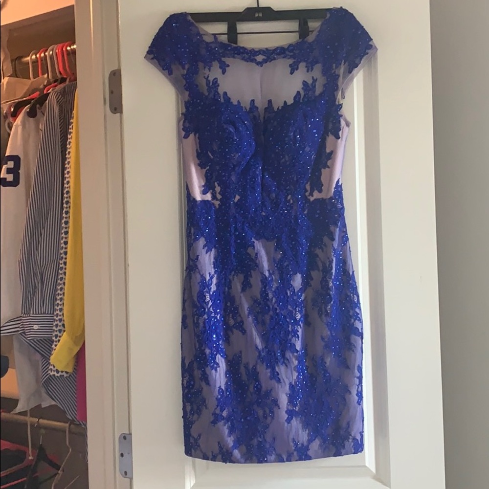 Stunning royal blue formal dress